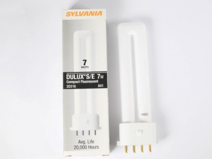SYLVANIA 20316 CF7DS - SYLVANIA 20316 CF7DS E 841
DULUX Compact Fluorescent  Lamps